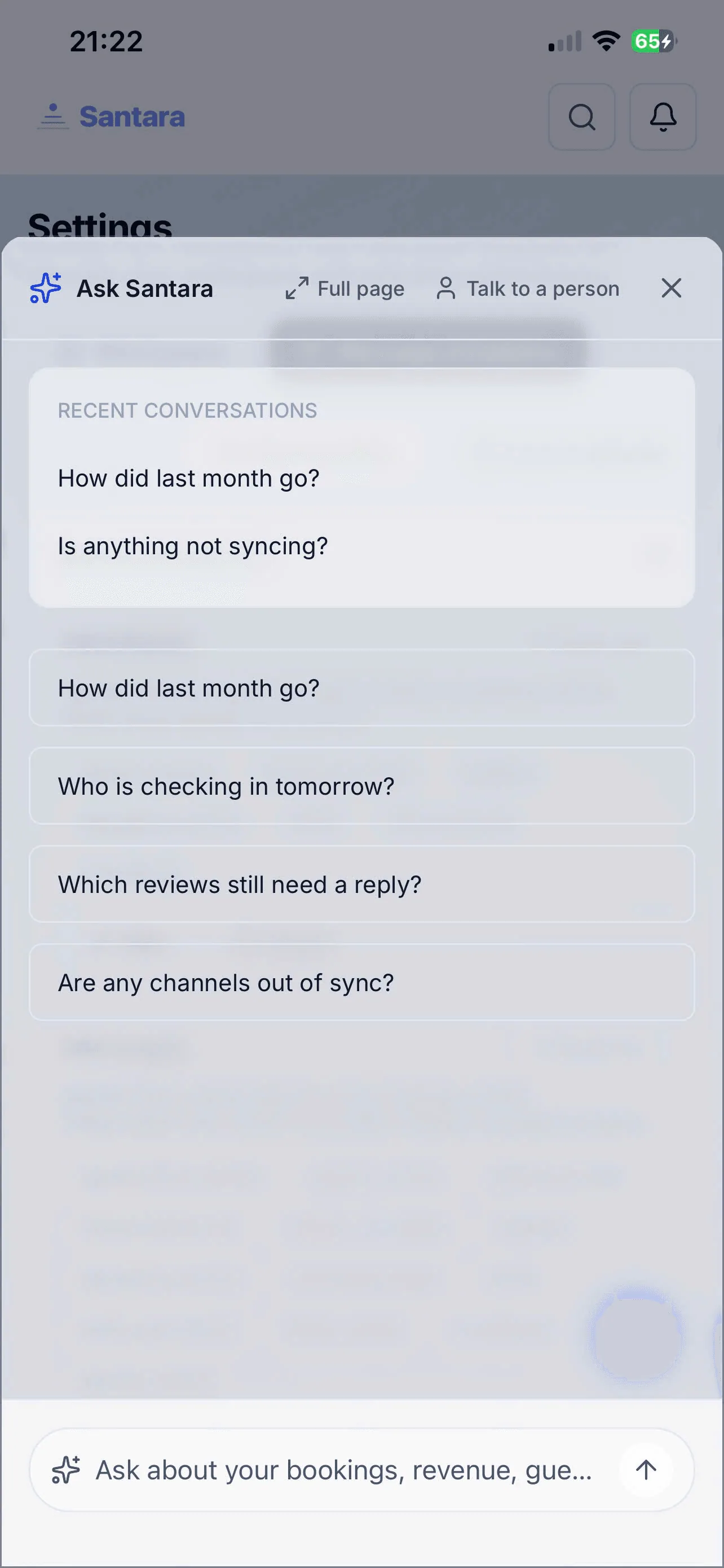 AI Assistant - Ask Santara