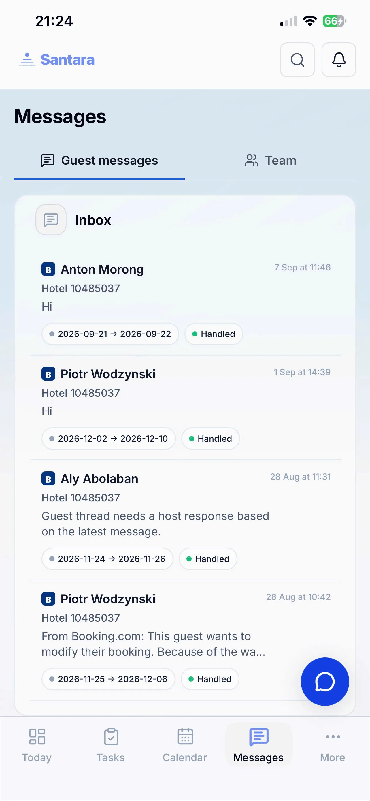 Guest chat flow
